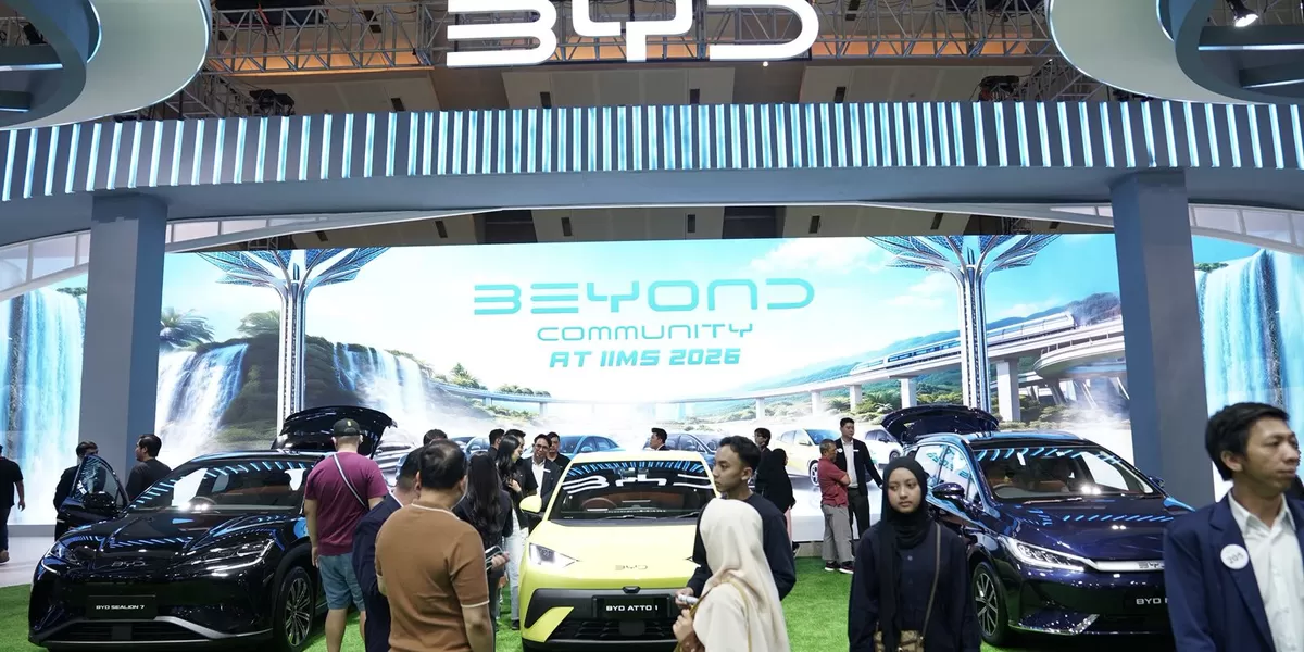 BYD Bangun Ekosistem EV di Indonesia International Motor Show 2026