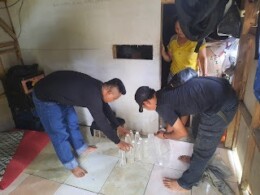 Polsek Pusakanagara Polres Subang Intensifkan Razia Miras Jelang Imlek dan Ramadhan