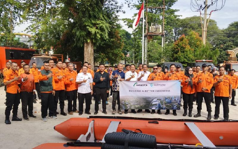 PT Surya Cipta Salurankan Sarana Kebencanaan untuk Kabupaten Subang