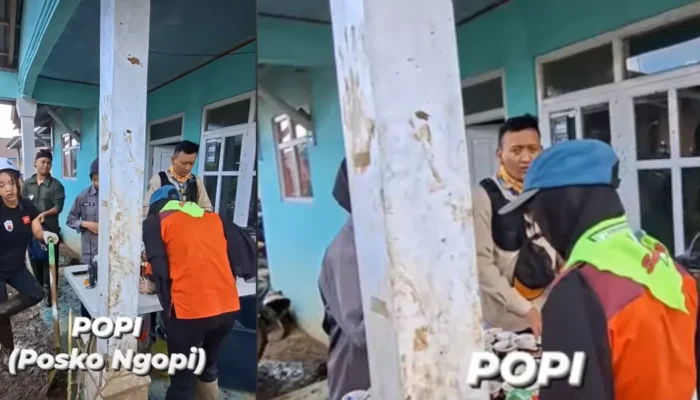 Posko Ngopi Jadi Simbol Ketangguhan Relawan