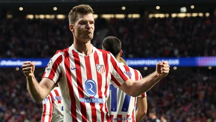 Man of the Match Atletico Madrid vs Club Brugge: Alexander Sorloth