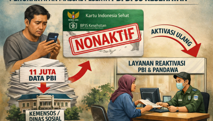 11 Juta Peserta PBI Nonaktif, Menkeu Soroti Manajemen dan Sosialisasi BPJS Kesehatan