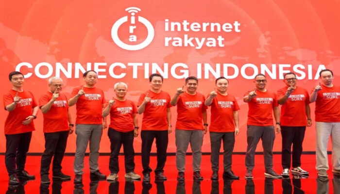 Peluncuran layanan Internet Rakyat (IRA) oleh PT Solusi Sinergi Digital Tbk (WIFI)