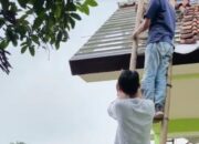 Kantor UPTD Pertanian Pagaden Barang Baru Selesai Dibangun, Tapi Sudah Bocor Lagi