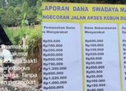 Aksi Swadaya Warga Wonorojo Kendal Viral, Dana Desa Dipertanyakan