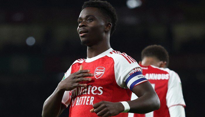 Kontribusi gemilang Bukayo Saka mendapat pengakuan lewat penghargaan Pemain Terbaik Arsenal