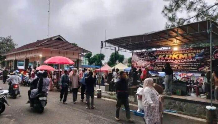 KDKMP Desa Jalancagak Gelar Bazar Ramadhan, UMKM Siap Naik Kelas