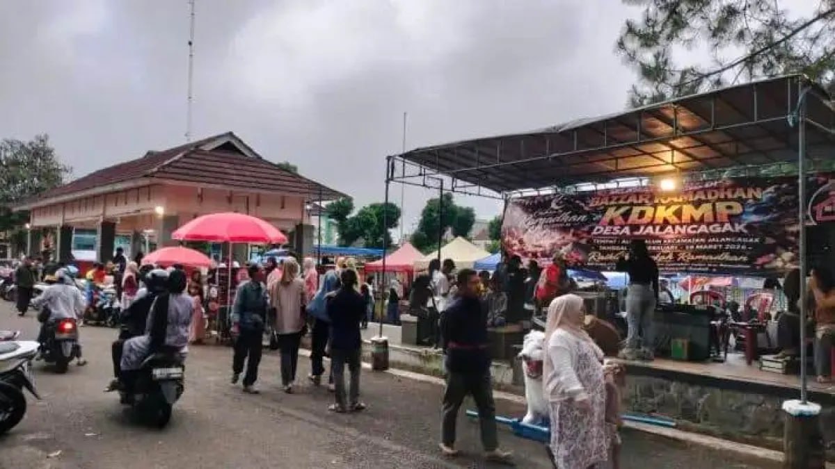 KDKMP Desa Jalancagak Gelar Bazar Ramadhan, UMKM Siap Naik Kelas