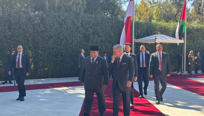 Presiden RI Prabowo Subianto melakukan pertemuan bilateral dengan Raja Yordania Abdullah II ibn Al-Hussein di Amman