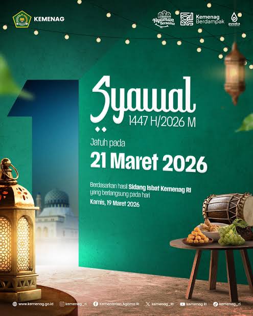 Penetapan 1 Syawal 1447 H