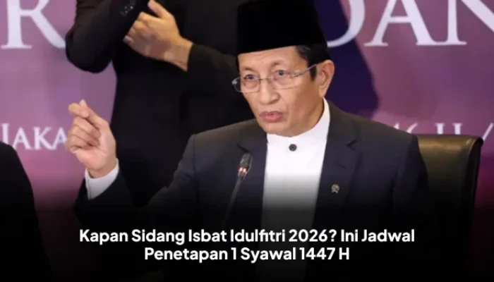 Kementerian Agama dijadwalkan menggelar sidang isbat pada 19 Maret 2026