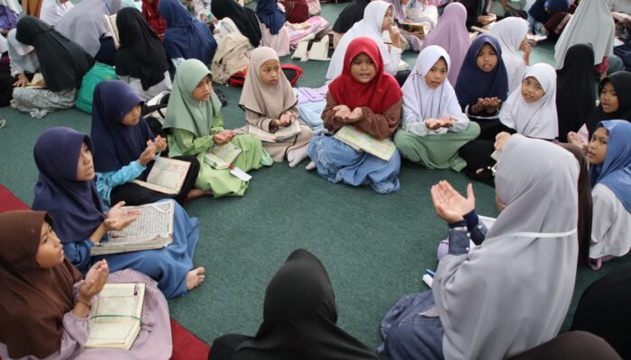 Kegiatan Pembelajaran Al-Qur’an dan penyampaian materi motivasi ibadah