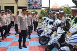 Kapolres Subang Cek Kesiapan Kendaraan Dinas Polisi, Siap Hadapi Operasi Ketupat Lodaya 2026