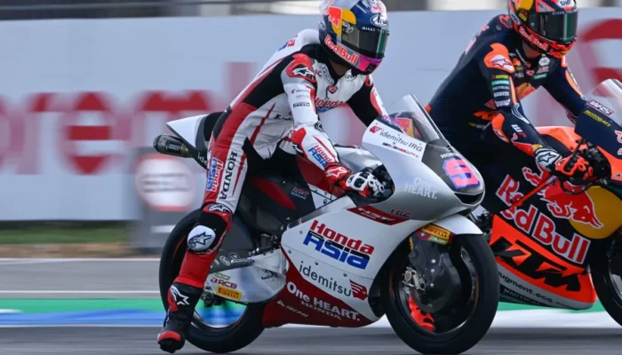 Salah satu pembalap muda Indonesia, Veda Ega Pratama.