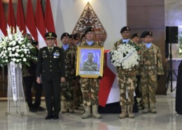 Gugur dalam Misi Dunia, Tiga Prajurit TNI Disambut Negara dengan Penuh Duka