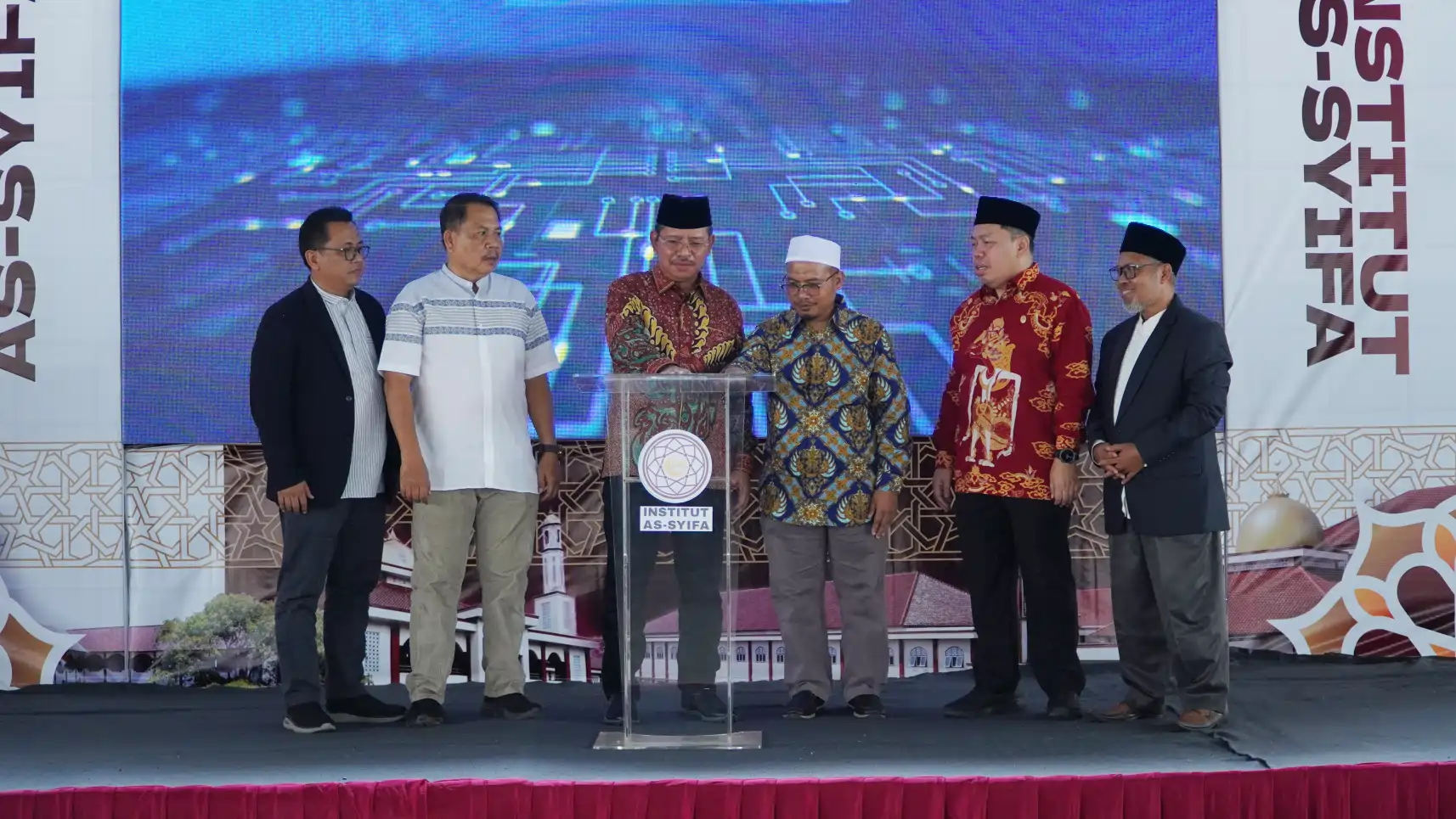 Peresmian Institut As-Syifa secara langsung oleh Dirjen Pendidikan Islam Kemenag Republik Indonesia