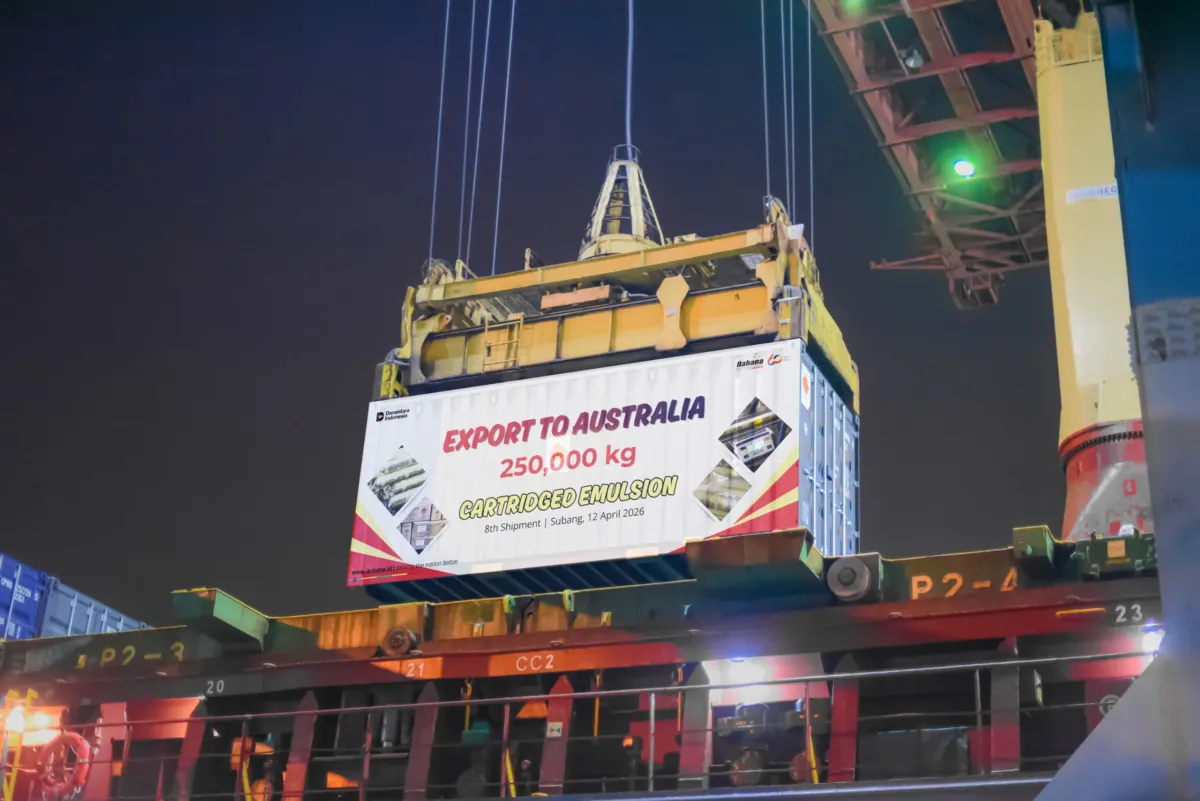Ekspansi Global Industri Nasional Menguat, PT Dahana Pertegas Daya Saing lewat Ekspor ke Australia