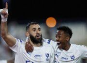 Karim Benzema Cetak Hattrick, Al Hilal Pesta Gol ke Gawang Al Kholood Club