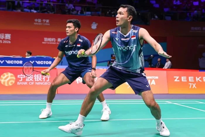 Langkah Gemilang, Dua Wakil Indonesia Tembus Semifinal Kejuaraan Bulu Tangkis Asia 2026