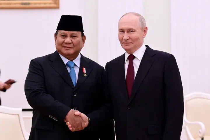Prabowo Subianto dan Vladimir Putin Bahas Geopolitik Dunia dan Energi