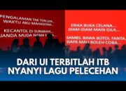 Polemik Lagu ‘Erika’ di ITB, Dipersoalkan karena Unsur Vulgar