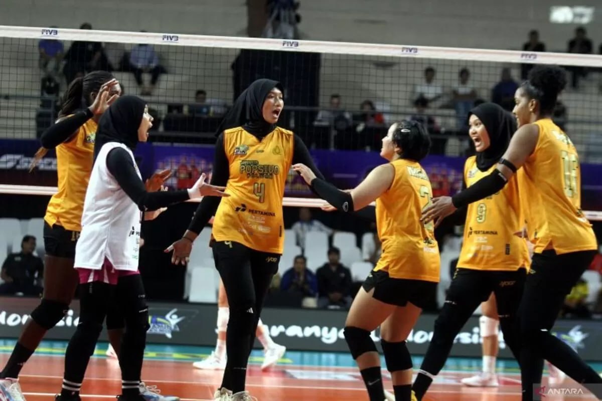 Popsivo Polwan Tampil Perkasa, Bungkam Electric PLN 3-0 di Leg Pertama Proliga 2026