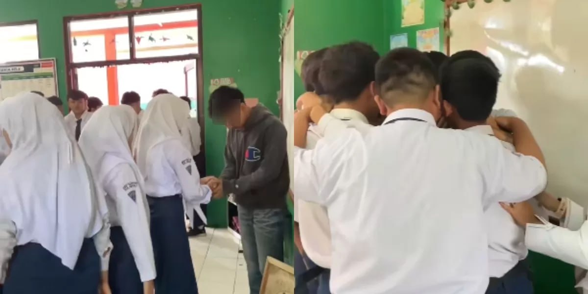 Momen Haru Siswa SMP di Sumedang, Pamit karena Diduga Putus Sekolah