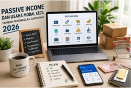 15 Ide Passive Income dan Usaha Modal Kecil 2026 untuk Tambah Penghasilan dari Rumah