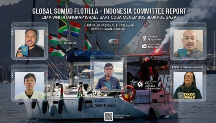 Dewan Pers Soroti Penahanan Jurnalis Indonesia dalam Misi Kemanusiaan Gaza