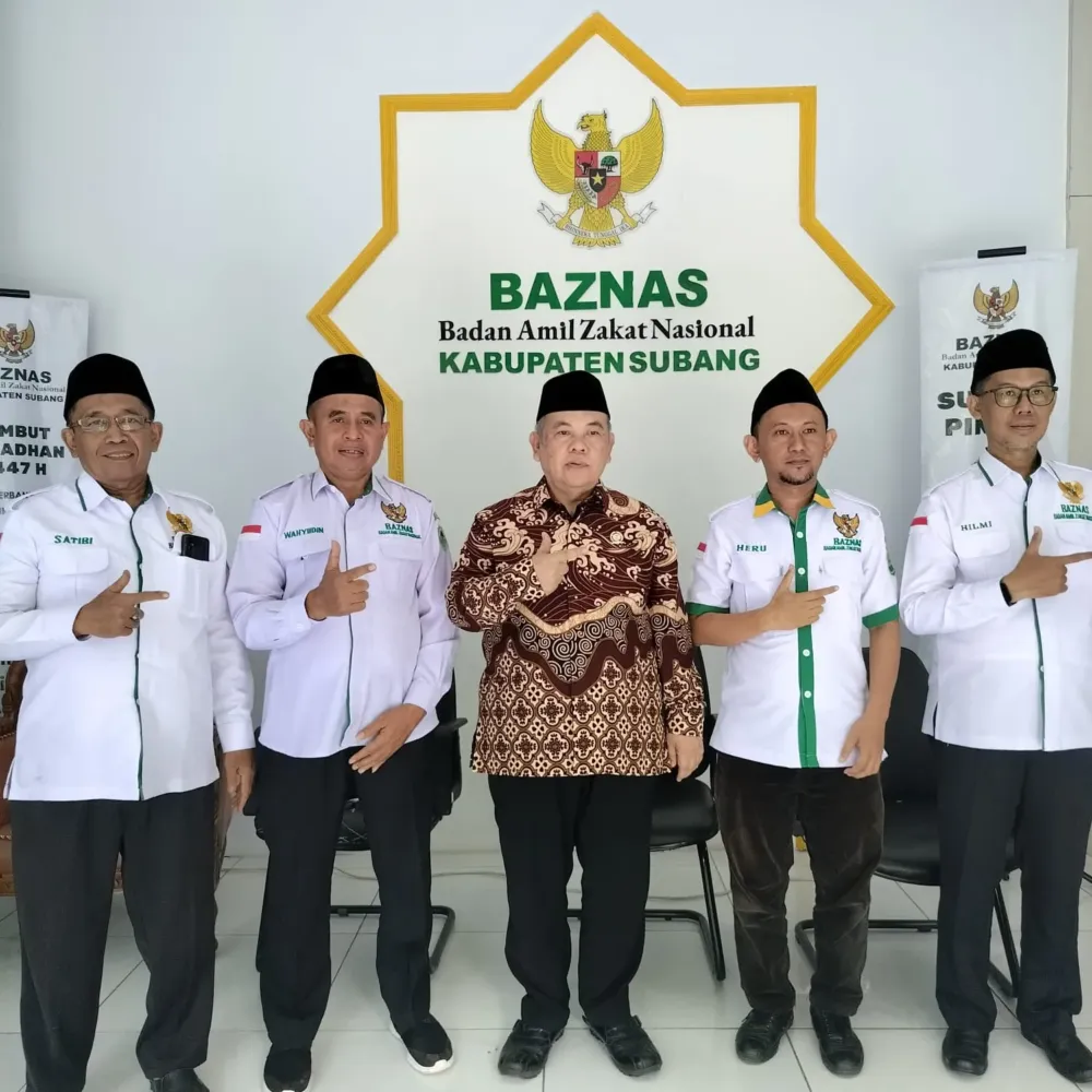 BAZNAS Subang Bikin Gebrakan! Baru 100 Hari Kerja, Pengumpulan Zakat Tembus Puluhan Miliar dan Raih Opini WTP
