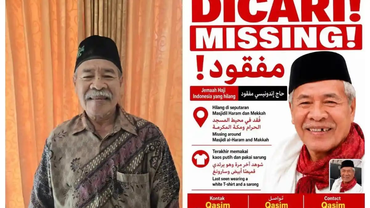 Jemaah Haji Indonesia Dilaporkan Hilang di Mekkah, Kondisi Lansia Jadi Sorotan