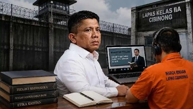 Ferdy Sambo Tempuh Kuliah S2 Teologi dari Balik Penjara