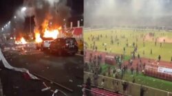 Laga Persipura vs Adhyaksa FC Berakhir Ricuh, Suporter Bakar Kendaraan