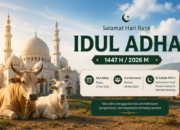 Catat Tanggalnya! Libur Idul Adha 2026 Berpotensi 6 Hari Berturut-turut