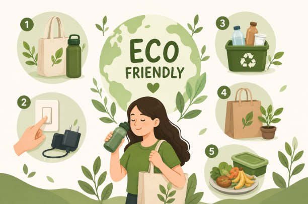 5 Kebiasaan Kecil yang Bikin Hidup Lebih Eco Friendly dan Hemat Biaya