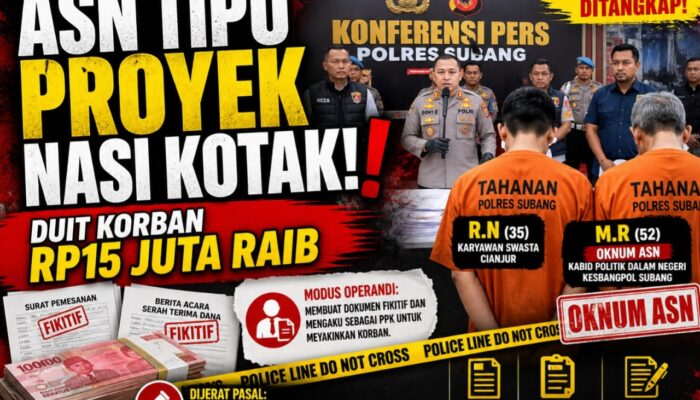 Korban Tergiur Proyek Nasi Kotak, Rp15 Juta Hilang, ASN Subang Ikut Terseret