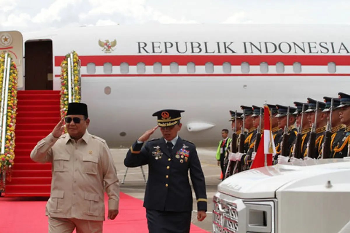 Prabowo Hadiri KTT ASEAN, Maung Jadi Mobil Kepresidenan yang Dipakai
