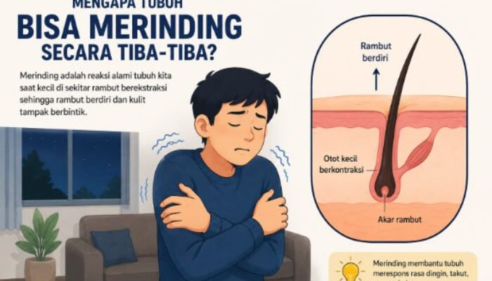 Mengapa Tubuh Bisa Merinding Secara Tiba-Tiba?