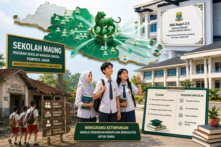 Sekolah Maung Jadi Langkah Baru Penguatan Pendidikan di Jawa Barat