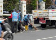 Pesta Persib Juara Tinggalkan 112 Ton Sampah di Sejumlah Titik Bandung