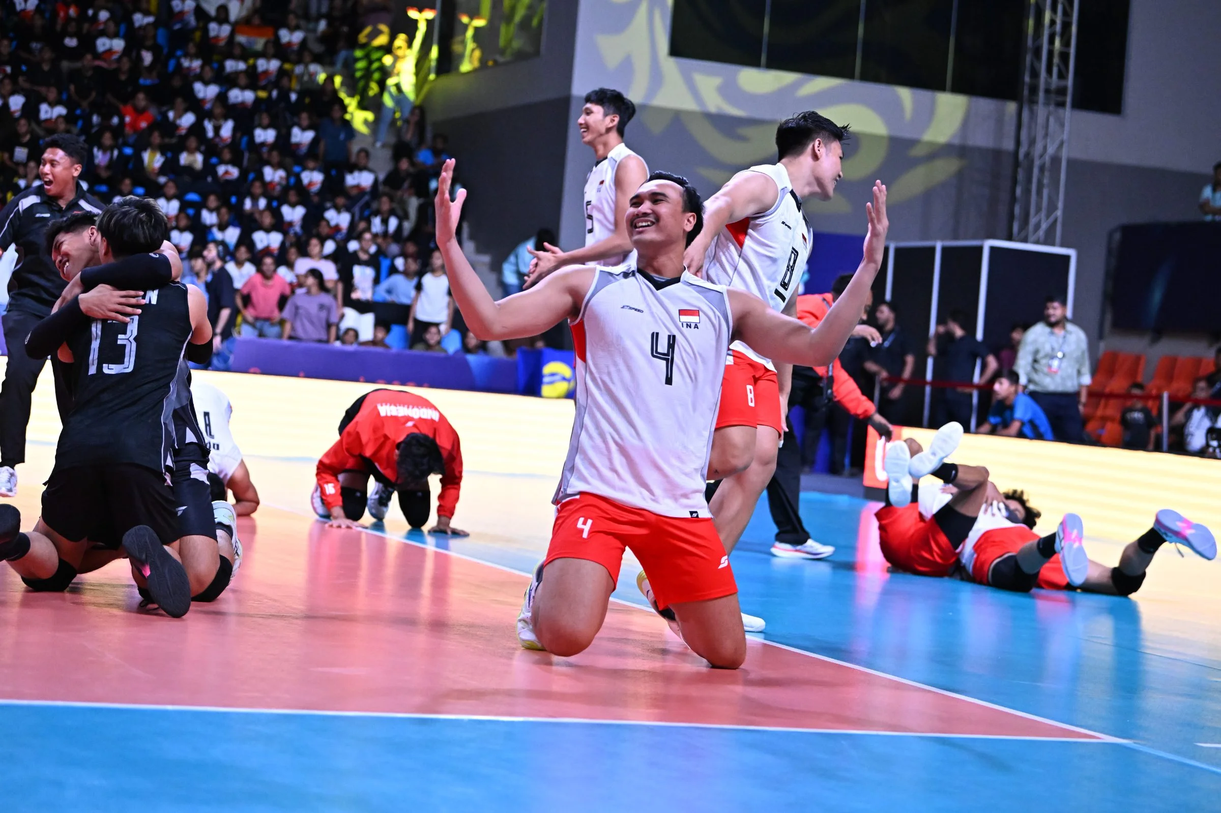 Indonesia Ukir Sejarah, Kalahkan India dan Lolos ke Final AVC Men's Cup 2026