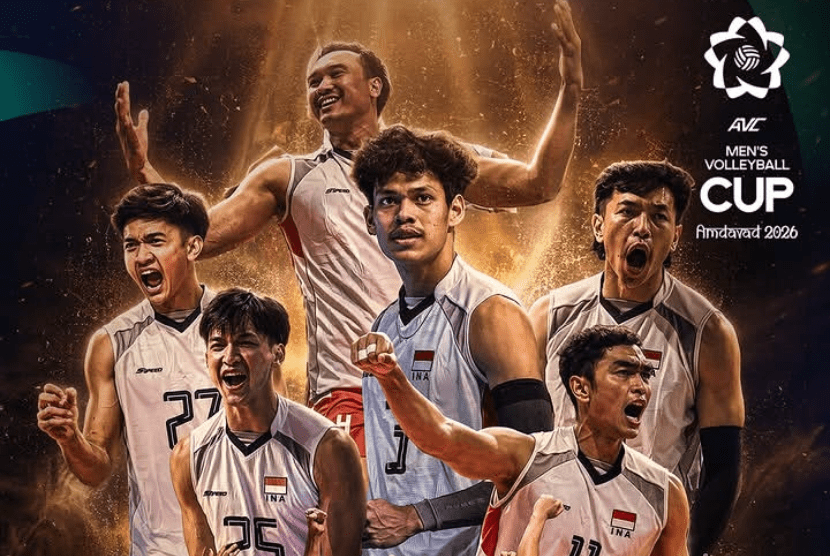Resmi Juara Asia! Timnas Voli Indonesia Hancurkan Korea Selatan 3-0 di Final AVC Men's Cup 2026