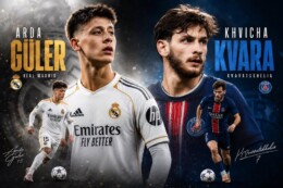 Kvaratskhelia Raih Gelar Pemain Terbaik Liga Champions 2025/2026, Arda Guler Jadi Bintang Muda Eropa