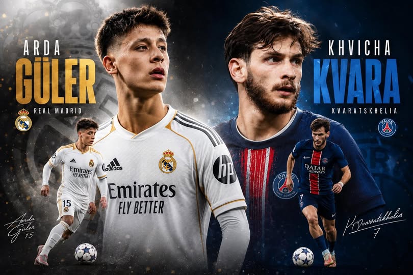 Kvaratskhelia Raih Gelar Pemain Terbaik Liga Champions 2025/2026, Arda Guler Jadi Bintang Muda Eropa
