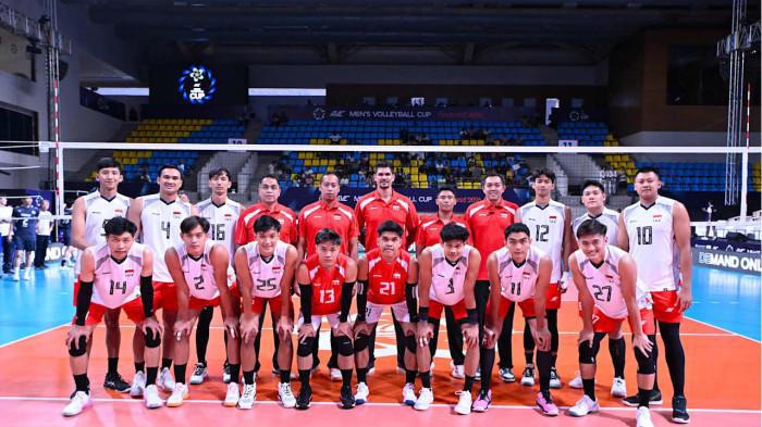 Sejarah Baru! Timnas Voli Putra Indonesia Lolos ke Semifinal AVC Nations Cup 2026, Penuhi Target PBVSI