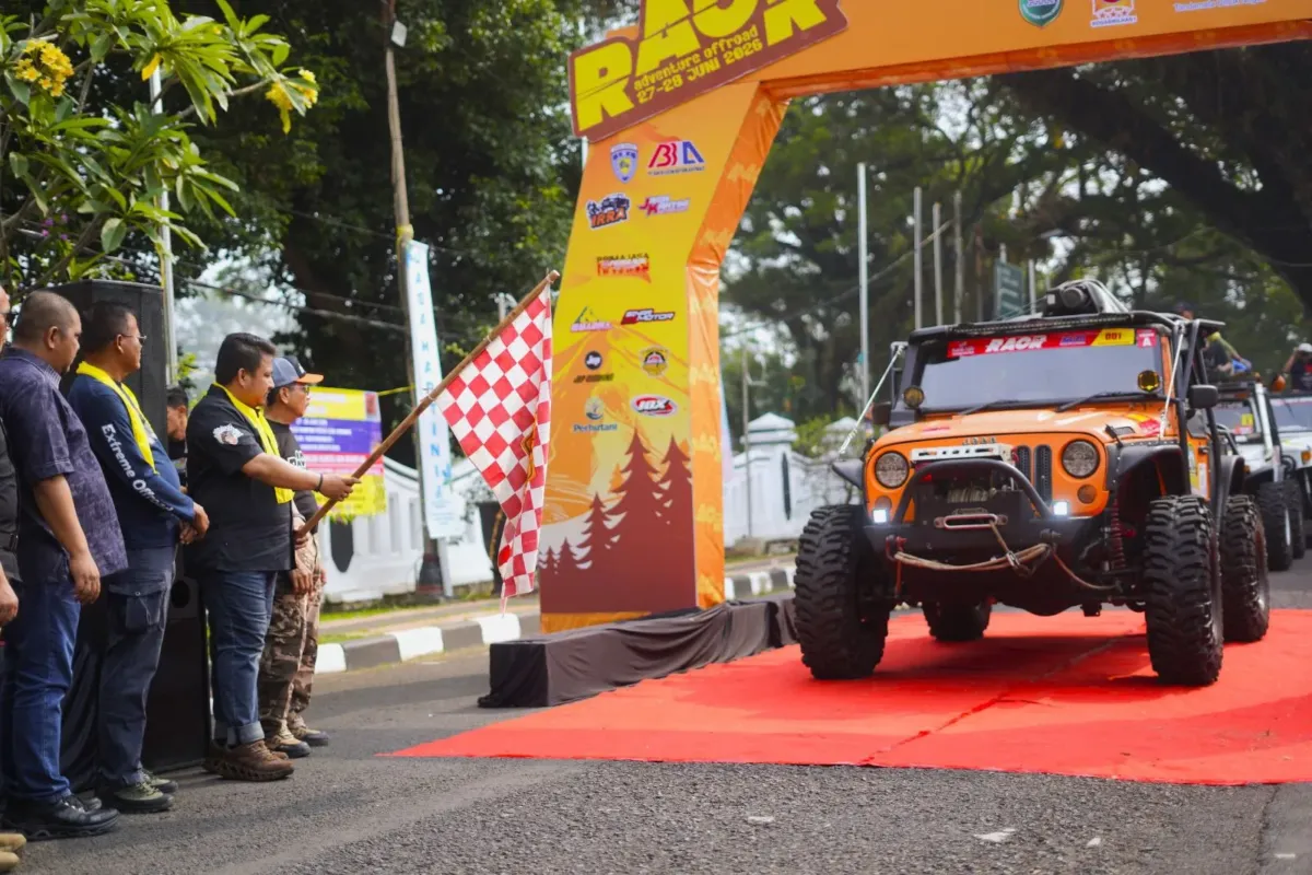 Lepas RAOR ke-14, Kang Rey Promosikan Wisata Alam dan UMKM Subang kepada Ratusan Offroader