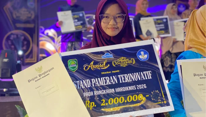 BEM SMPIT As-Syifa Boarding School Wanareja, Juara 1 Stand Pameran Hardiknas 2026