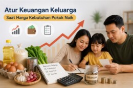 6 Cara Mengatur Keuangan Keluarga Saat Harga Kebutuhan Pokok Naik