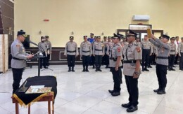 Kapolres Subang Pimpin Sertijab Dua Kapolsek, Ini Daftar Pejabat yang Dirotasi