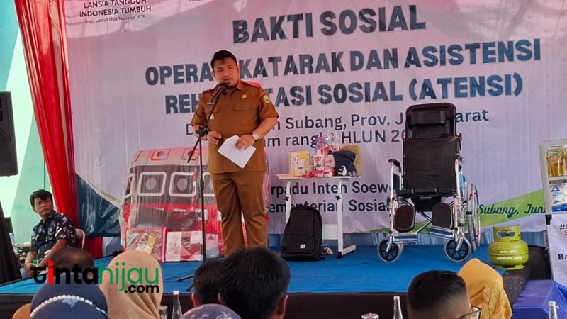 Ratusan Lansia Terbantu Ikut Operasi Katarak Gratis di Subang Eye Center